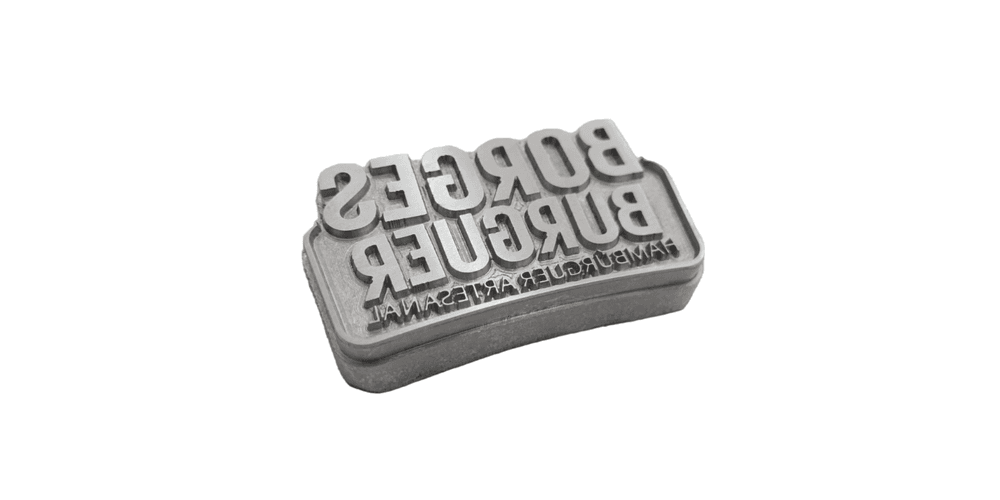 Clichê Carimbo para Pão 8cm X 8cm - Gravbem Carimbos Clichês, Matrizes e Acessórios