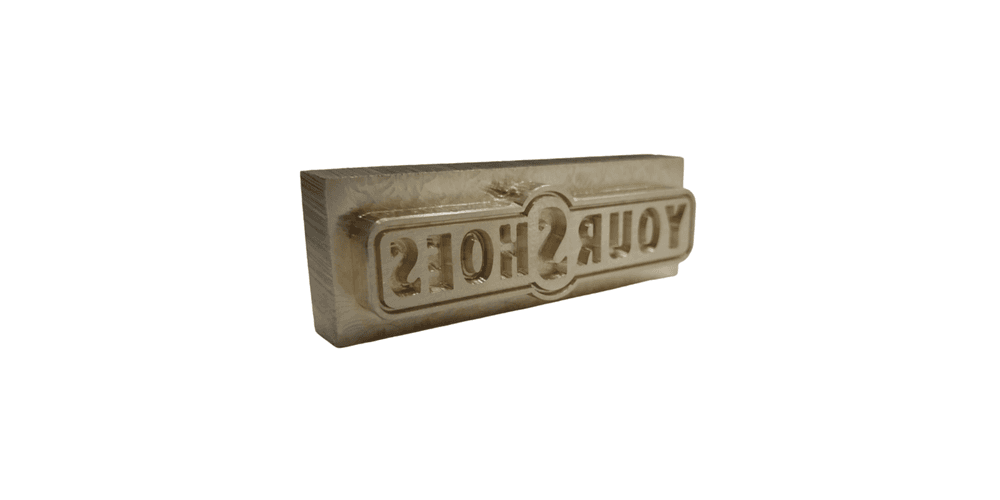 Carimbo Clichê 3,0cm X 3,0cm - Gravbem Carimbos Clichês, Matrizes e Acessórios
