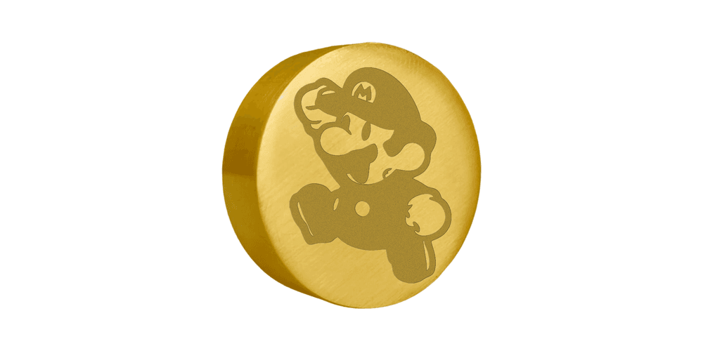 Sinete Clichê para Pães e Massas Mario Bros - Gravbem Carimbos Clichês, Matrizes e Acessórios