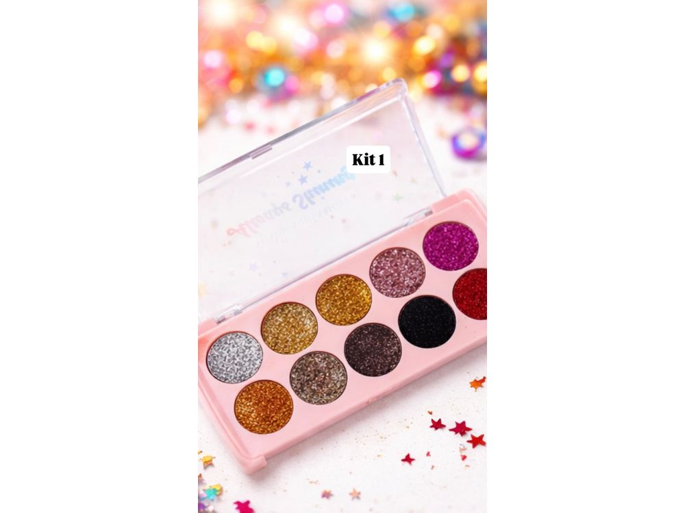 Sombra Glitter em Pasta