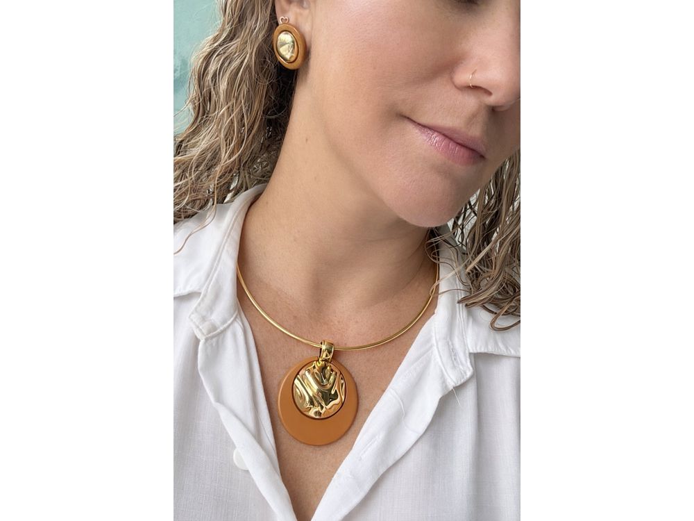 CHOKER ARO COM PINGENTE 