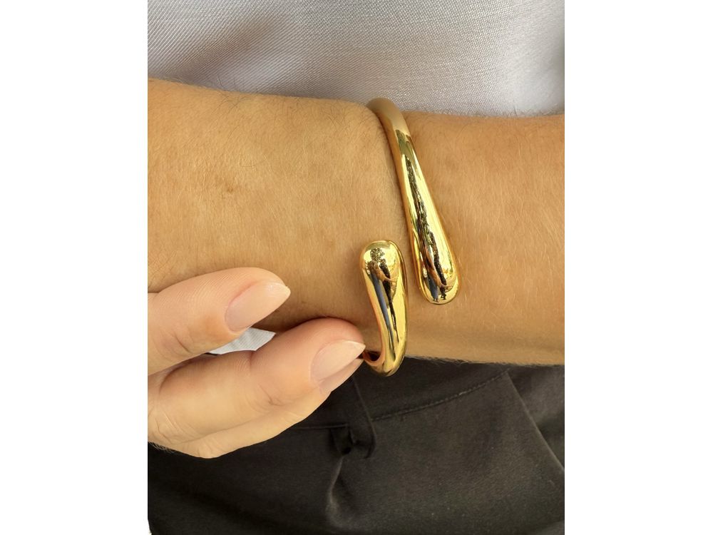 Bracelete Gotas Dourado