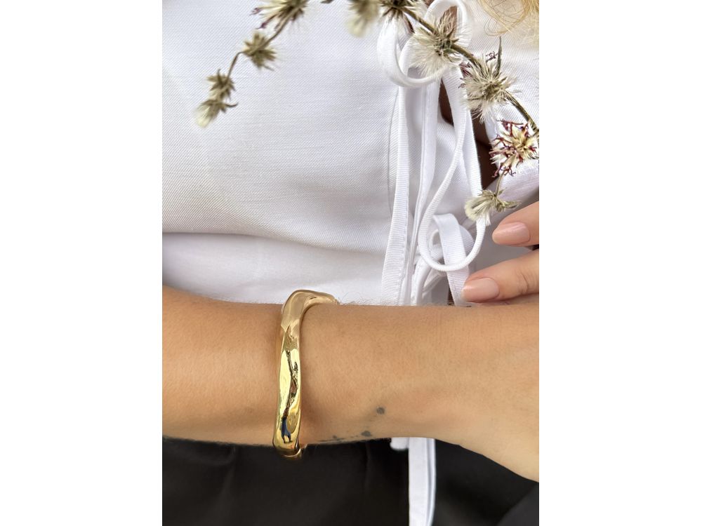 Bracelete Premium Onda Larga