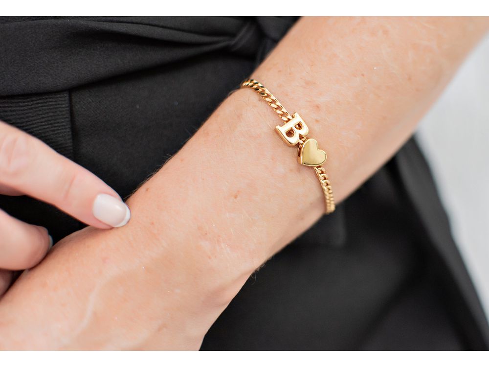 Pulseira Personalizada com letra do Nome