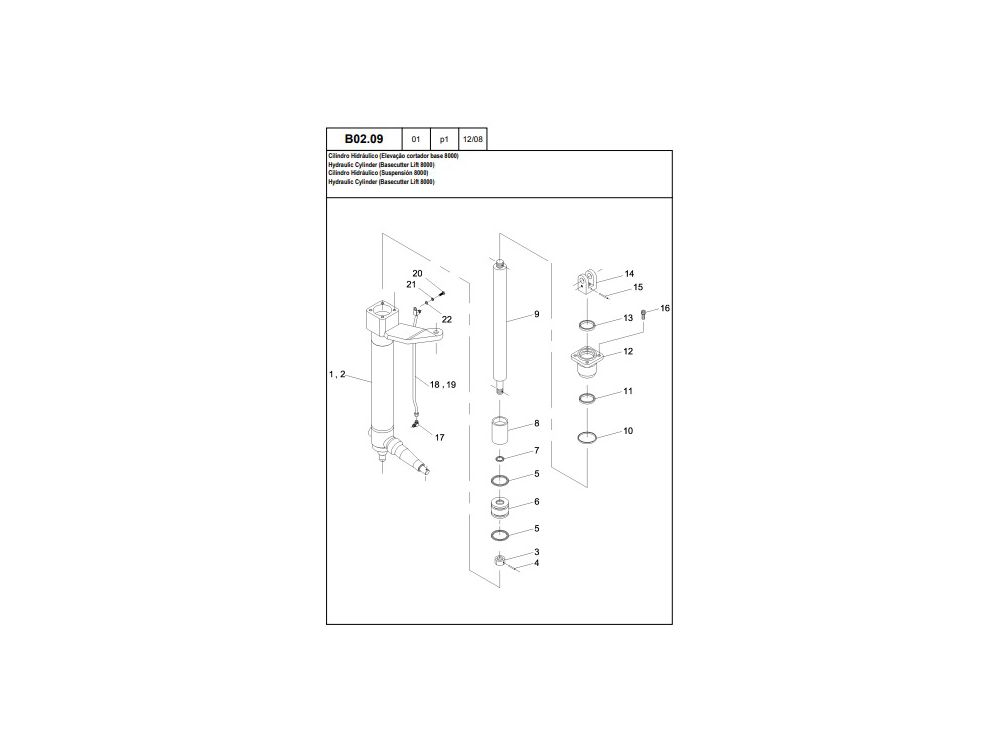 Anel Orig 00100112 Case - TREVO PEÇAS