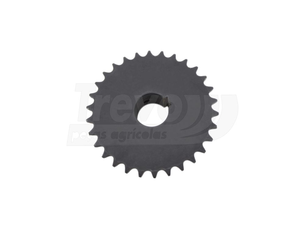 ENGRENAGEM DE AÇO 30 DENTES 50/1 F40 CH 12X8 12212... - TREVO PEÇAS