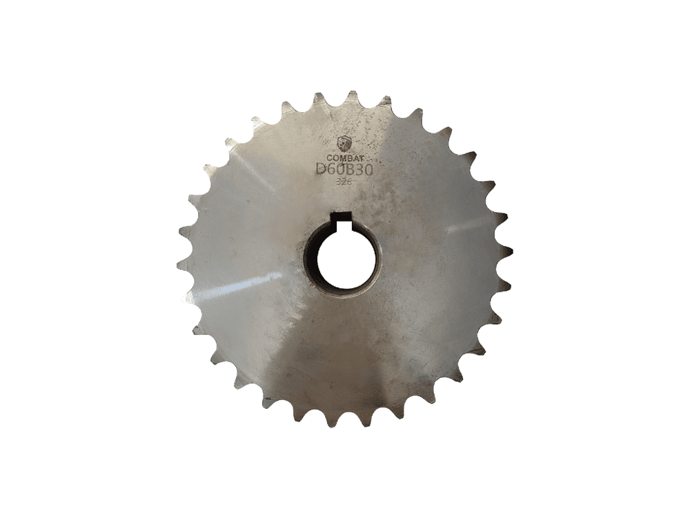 Engrenagem de Aço 30 DENTES 60/DUPLA F=40 CH12X8 0... - TREVO PEÇAS