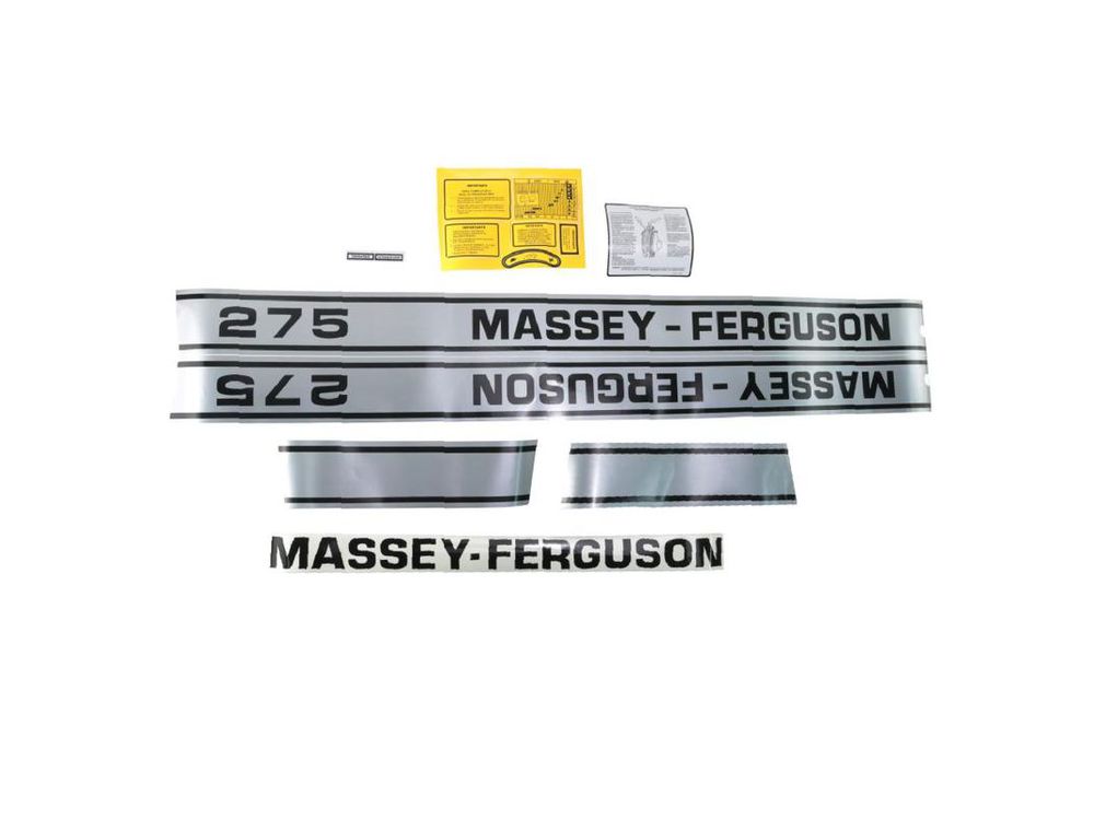 Jogo de Decalque Massey Ferguson 275 - 3175572 - TREVO PEÇAS