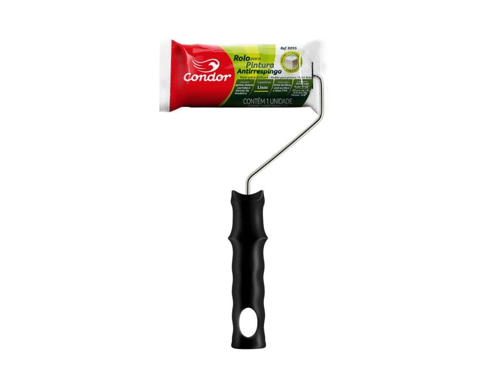 ROLO DE LÃ ANTIRRESPINGO 9CM CONDOR [C/S] [8095]