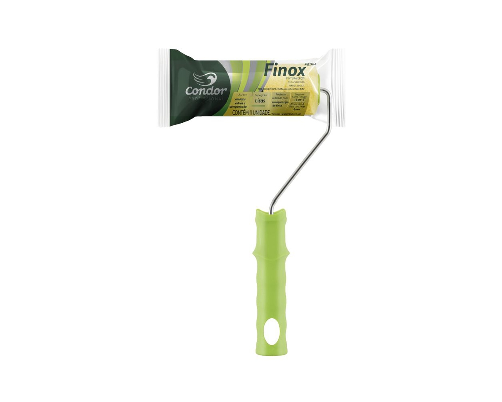 ROLO DE LÃ FINOX 9CM CONDOR [C/S] [964]