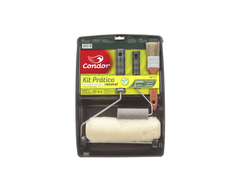 KIT DE PINTURA RENOVE 05 PEÇAS CONDOR [814]