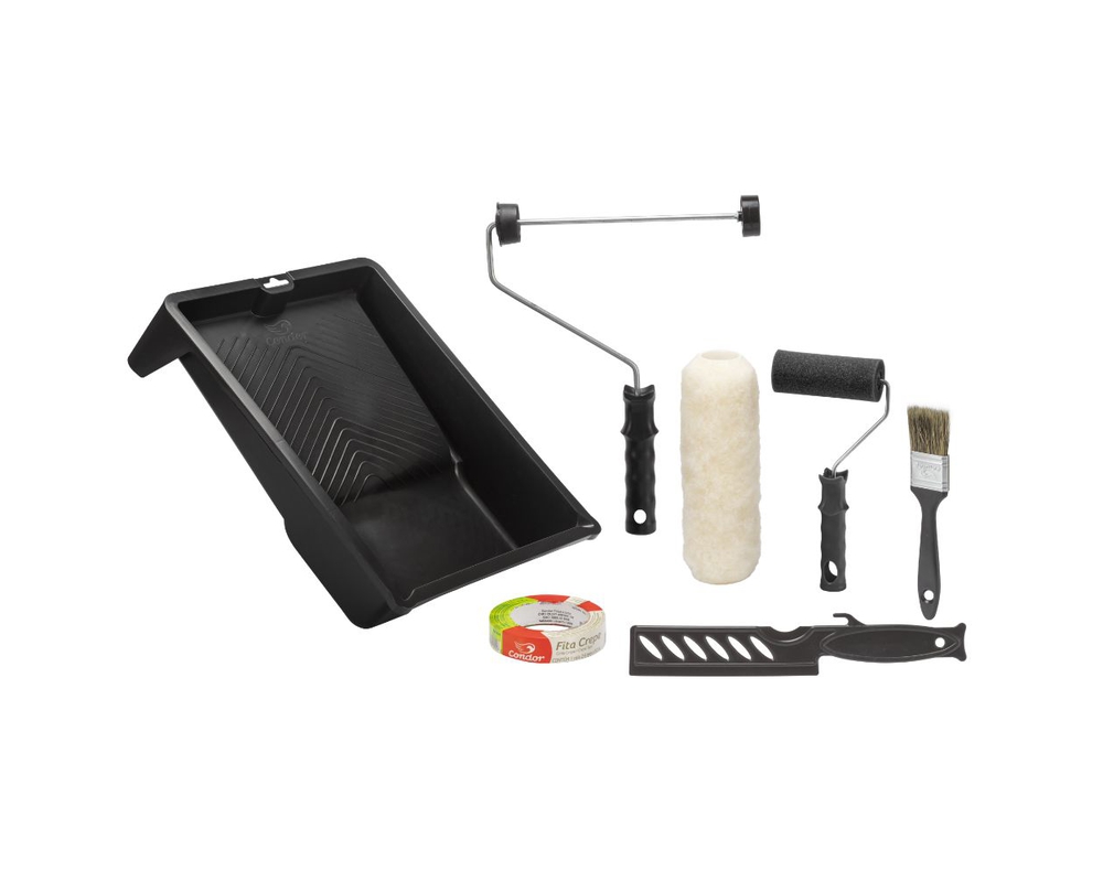 KIT DE PINTURA SUSTENTAVEL 07 PEÇAS CONDOR [819]
