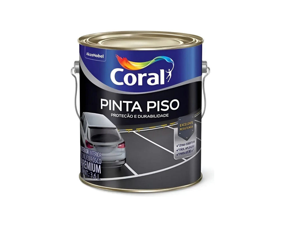 Tinta Piso PintaPiso [CORAL] 3,6L