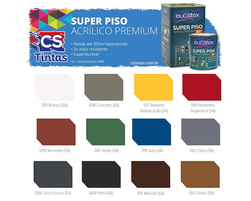 TINTA PISO EXTRA PISO [EUCATEX] 3,6L