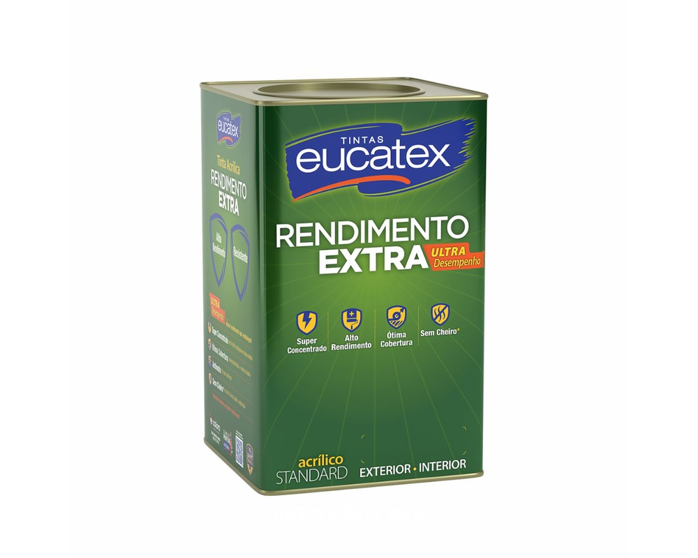 TINTA ACRÍLICA RENDIMENTO EXTRA [EUCATEX] 18L