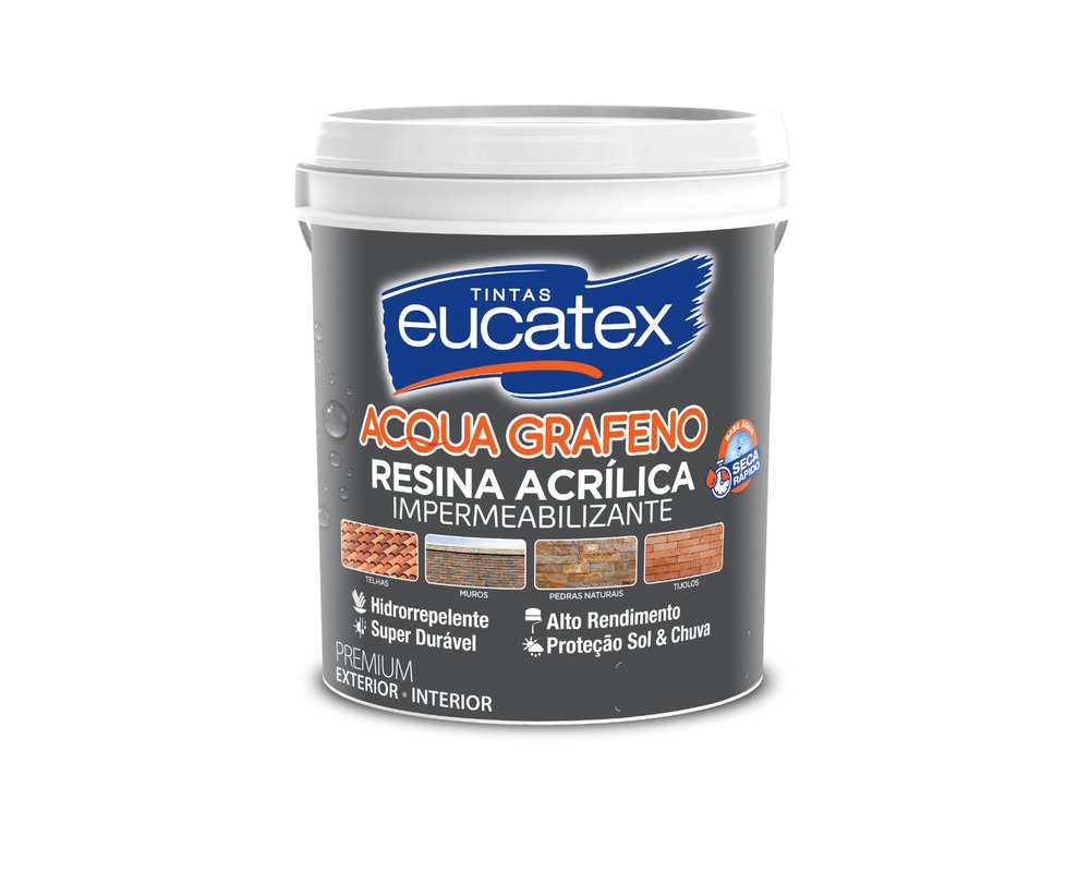 Resina Acrílica Base Água [EUCATEX] 18L