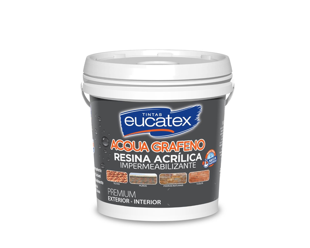 Resina Acrílica Base Água [EUCATEX] 3,6L