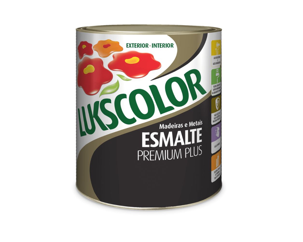 ESMALTE BRILHANTE BASE SOLVENTE [LUKSCOLOR] 0,900L