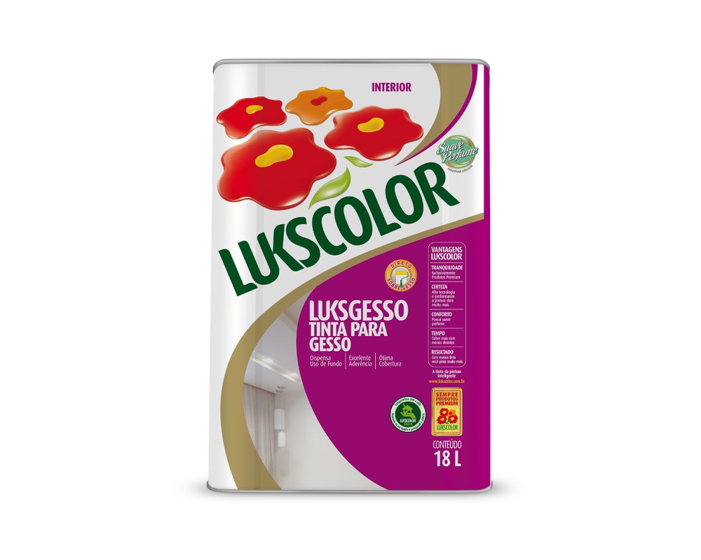 TINTA GESSO E DRYWALL LUKSGESSO [LUKSCOLOR] 18L