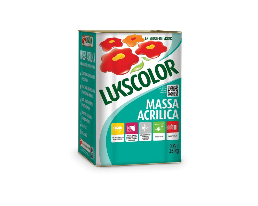MASSA ACRÍLICA [LUKSCOLOR] 25KG
