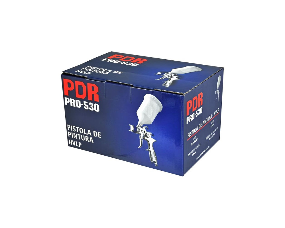 PISTOLA PINTURA GRAVIDADE 1,3MM PRO-530 600ML [H.V.L.P] [PRO-550] [PDR]