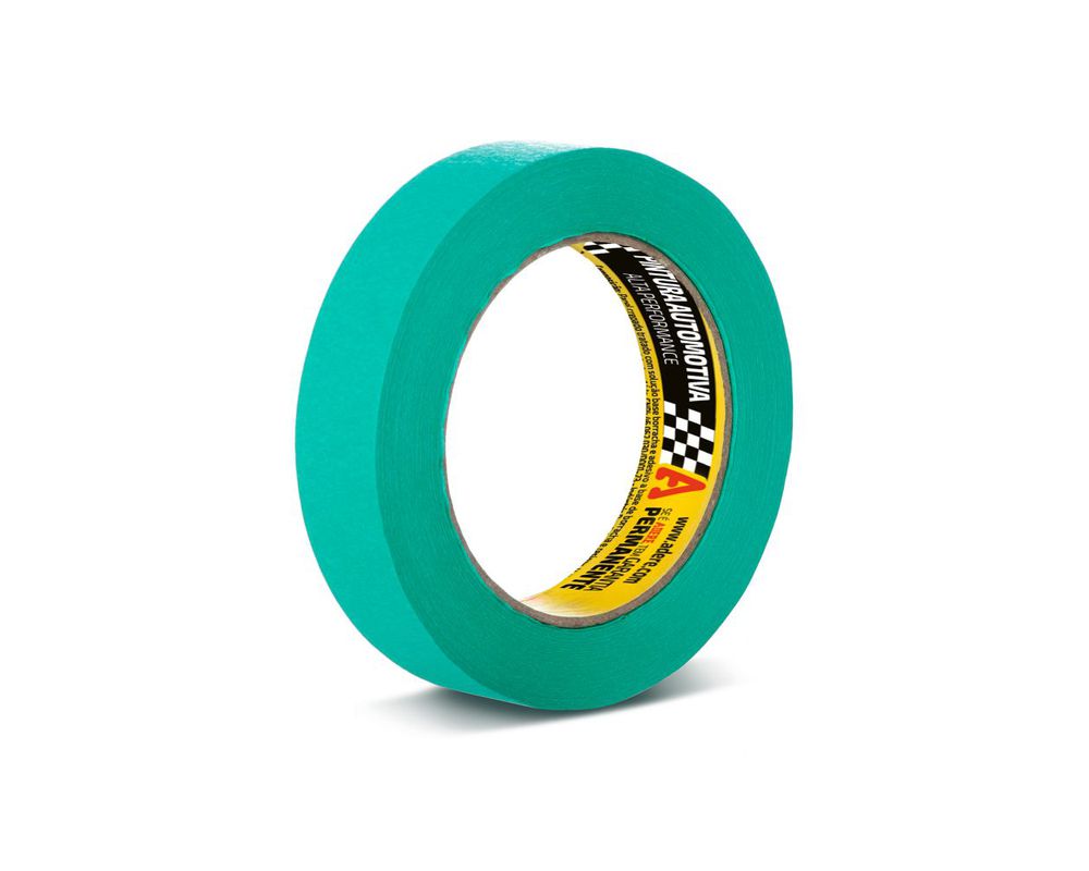 Fita Crepe Verde 18x50 Mascaramento Automotivo - Adere
