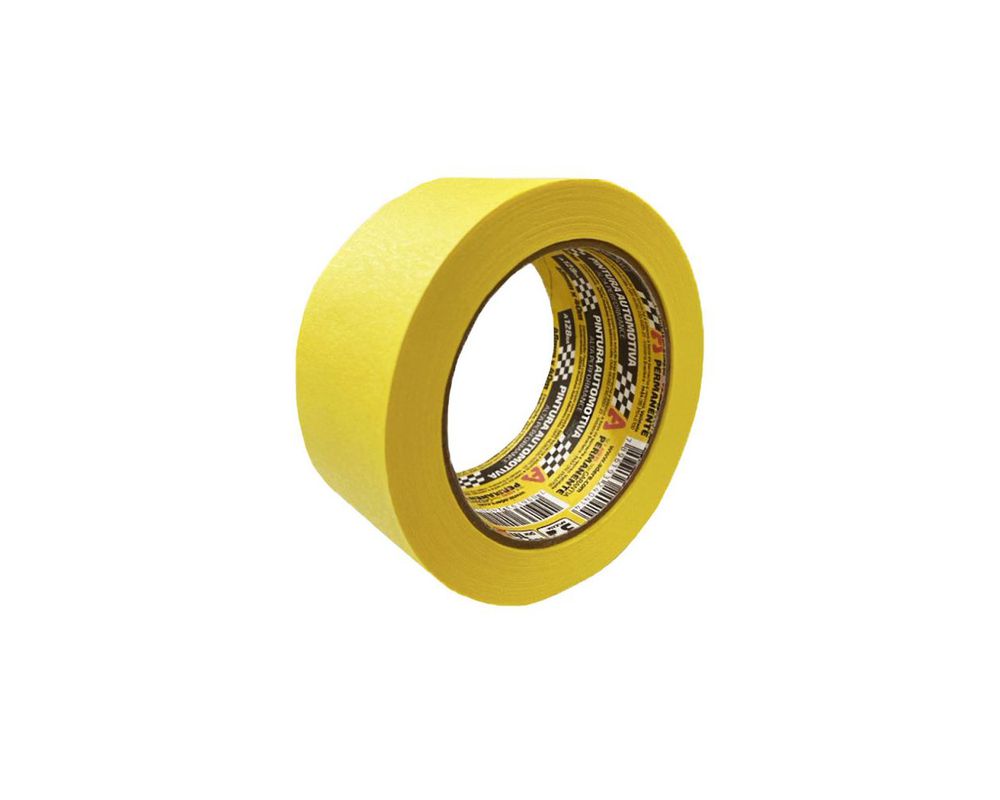 Fita Crepe Amarelo 48x50 Mascaramento Automotivo - Adere