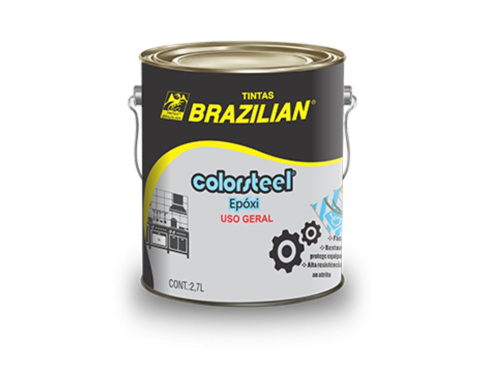 Tinta Epóxi Industrial Colorsteel 2,7L - Brazilian