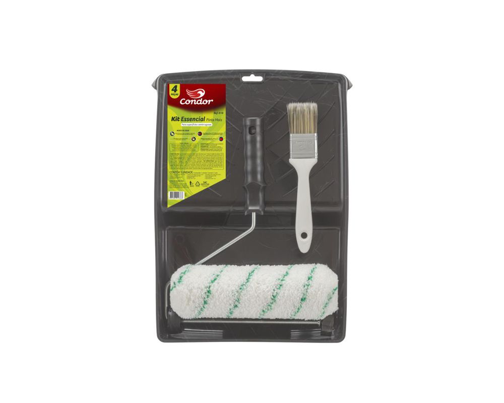 Kit de Pintura Essencial 04 Peças (Ref. 818) - Condor