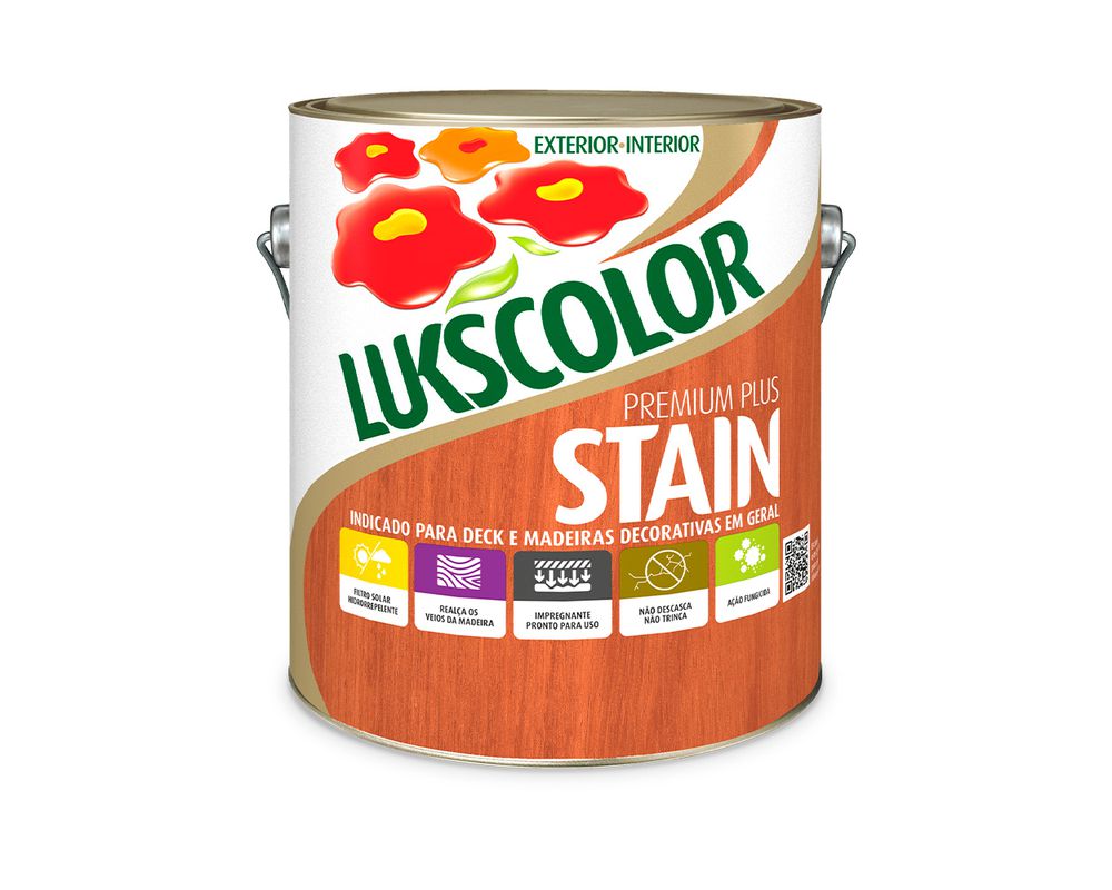 Stain Impregnante Polisten 3,6L - Lukscolor