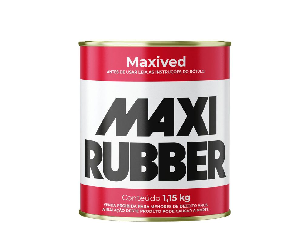 Massa Vedação Automotiva Maxived 1,15kg - Maxi Rubber
