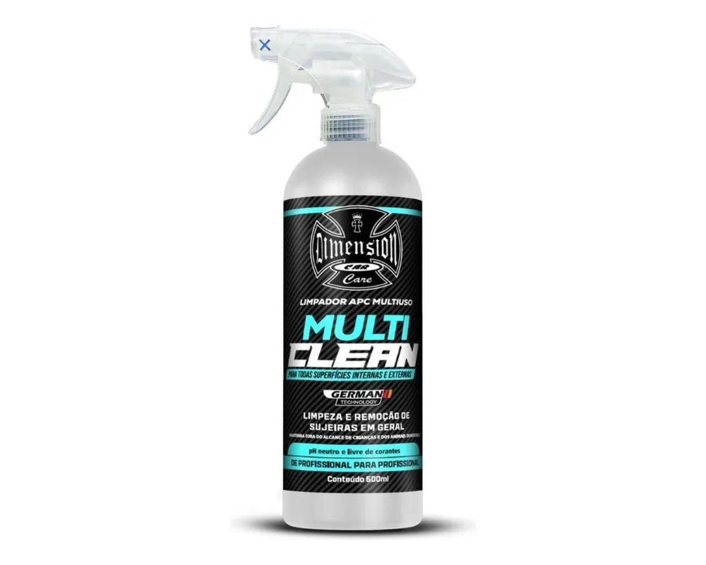 Multi Clean Limpador APC Multiuso (Dimension Car Care) 0,500L - Maxi Rubber