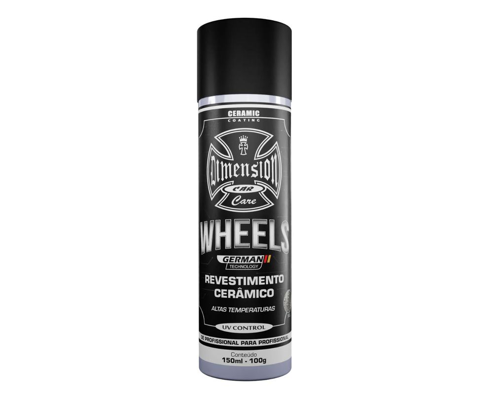Wheels Revestimento Cerâmico UV (Dimension Car Care) 100g - Maxi Rubber