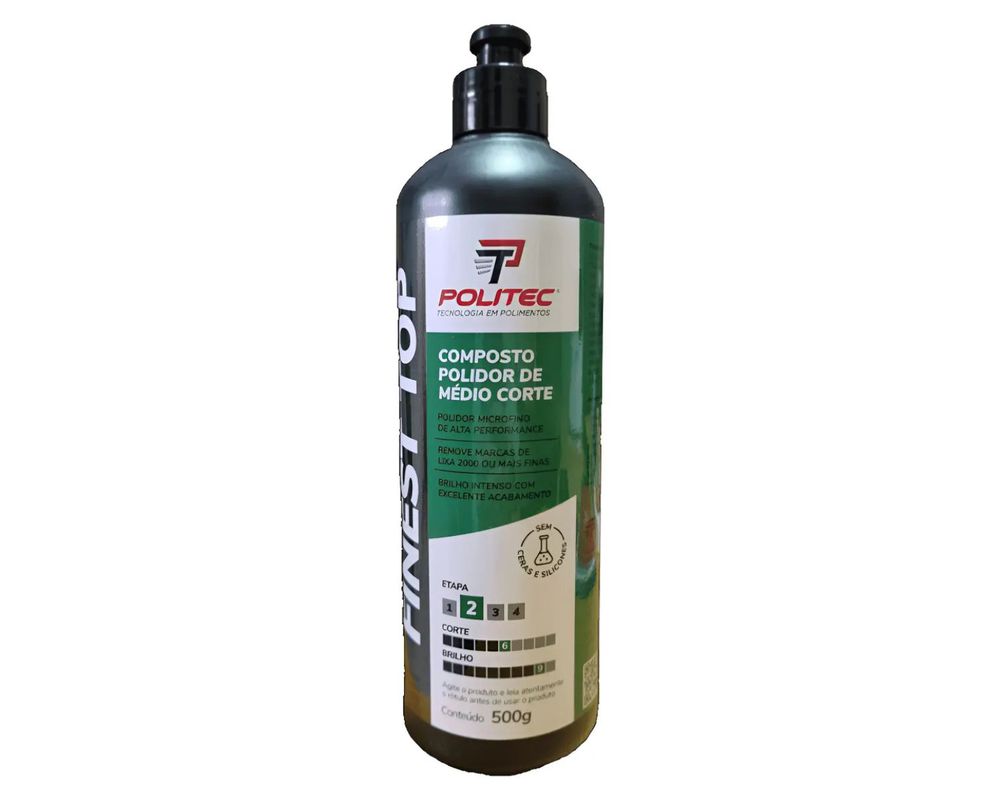 Polidor Médio Corte Finest Top 500g - Politec