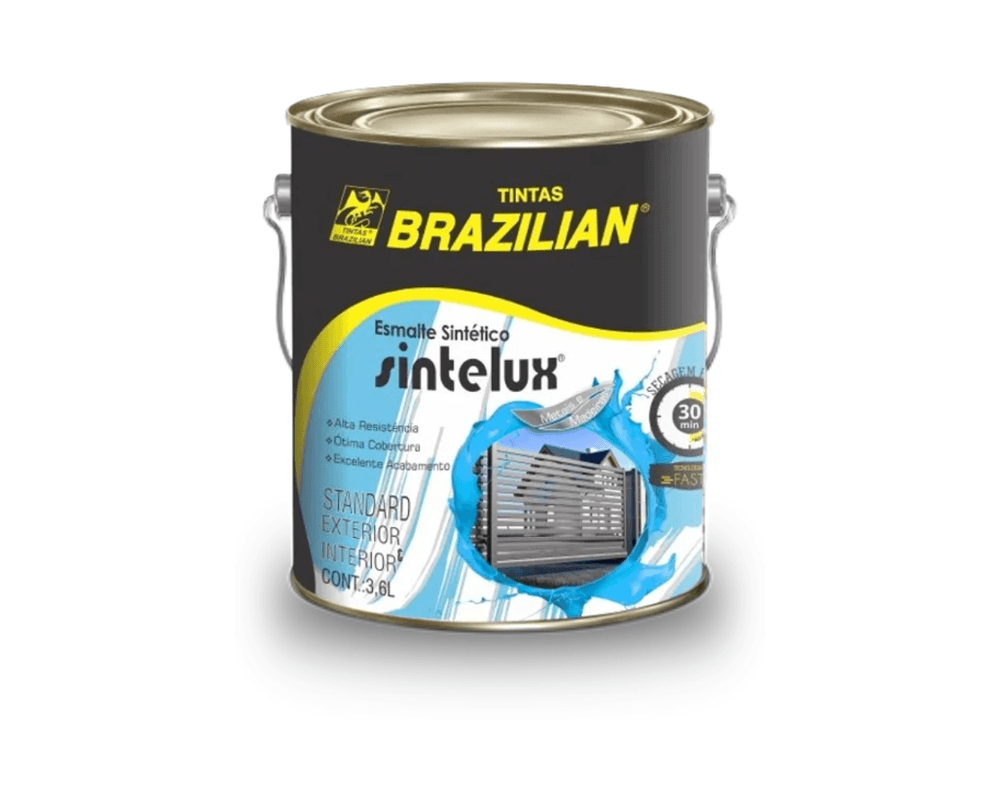 ESMALTE BRLHANTE BASE SOLVENTE SINTELUX [BRAZILIAN] 3,6L