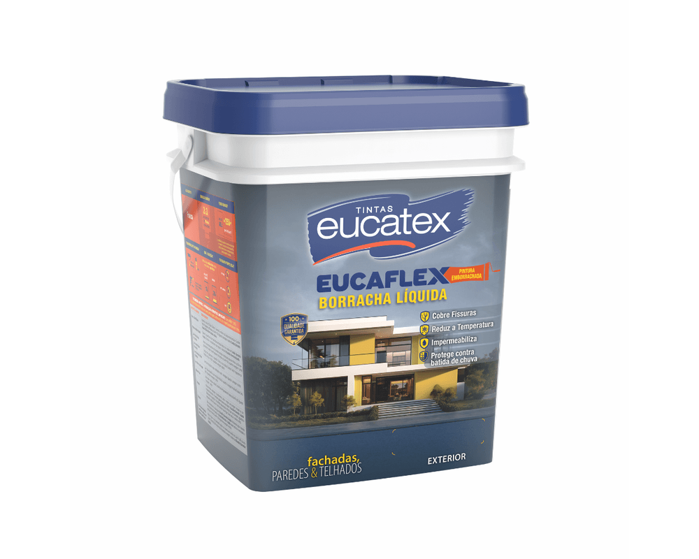 BORRACHA LIQUIDA BRANCA EUCAFLEX [EUCATEX] 20KG