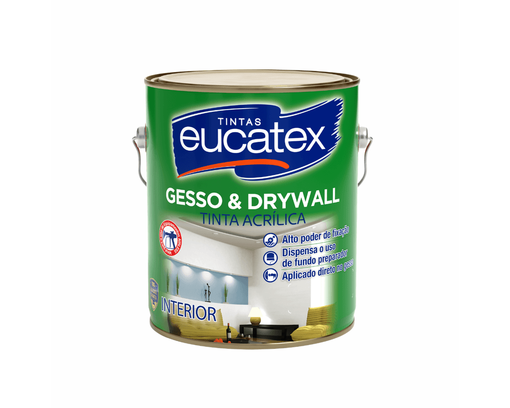 TINTA GESSO E DRYWALL [EUCATEX] 3,6L