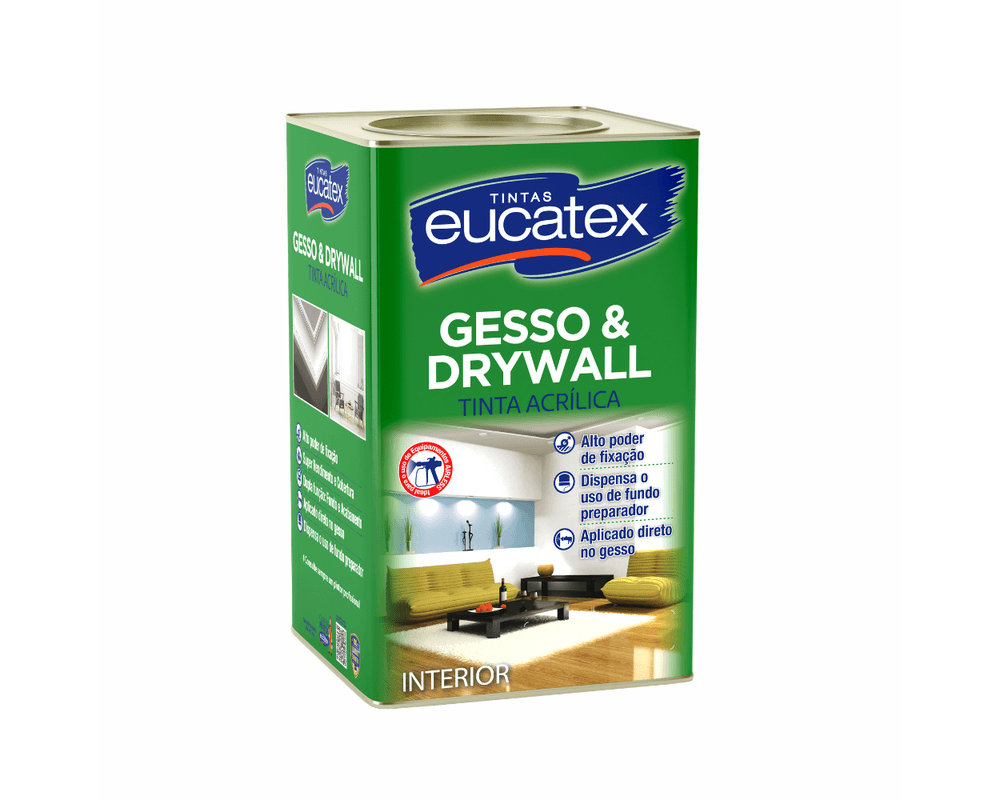 TINTA GESSO E DRYWALL [EUCATEX] 18L