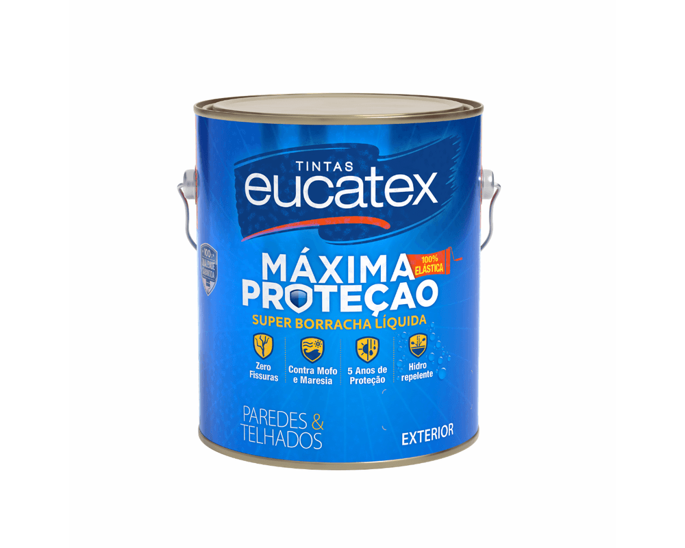 TINTA EMBORRACHADA BRANCA MÁXIMA PROTEÇÃO [EUCATEX] 3,6L