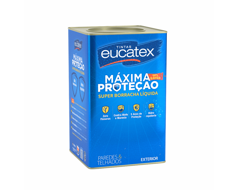 TINTA EMBORRACHADA BRANCA MÁXIMA PROTEÇÃO [EUCATEX] 18L