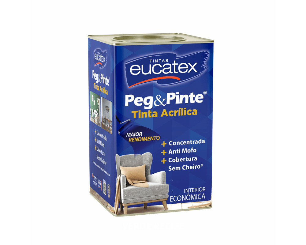 TINTA ACRÍLICA PEG E PINTE [EUCATEX] 18L