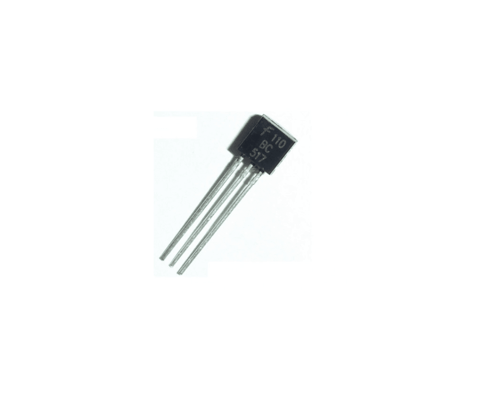 10 Con] (KT1) Transistor BC517 TO-92 NPN 1A 30V