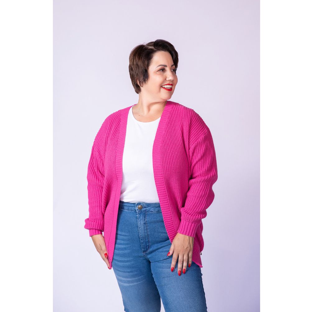 Cardigan Tricô - Plus size - KantyLan