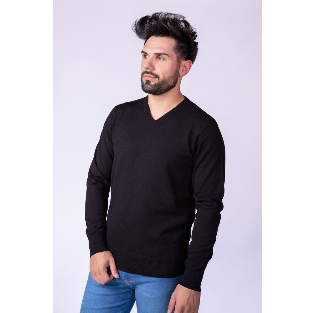 Suéter Masculino 1 Cabo Plus size - Preto - KantyLan