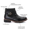 Bota Feminina Cano Baixo Chelsea