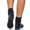 Bota Feminina Cano Baixo Pedraria Milão