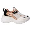 Tênis Feminino Chunck Sneaker Casual Plataforma Nude
