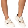 Tenis Feminino Chloe Off White Onça