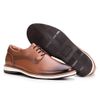 Sapato Social Casual Masculino Derby Estilo Shoes Caramelo
