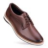 Sapato Social Casual Masculino Derby Estilo Shoes Café